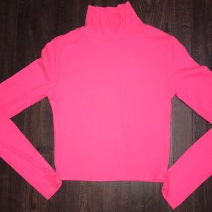 H&M neon Pink top